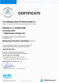 tuv certificate